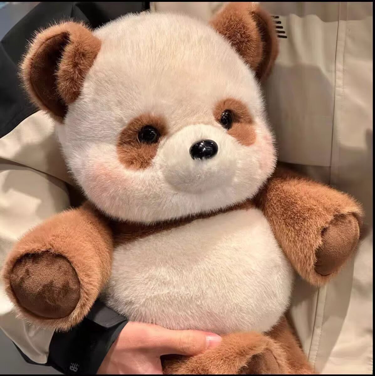 Peluche Panda Corredor Kawaii – Juguete Suave Interactivo