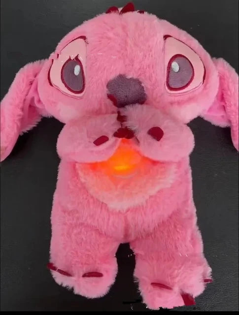 Peluche Stitch Kawaii – Muñeco Suave con Luz y Sonido