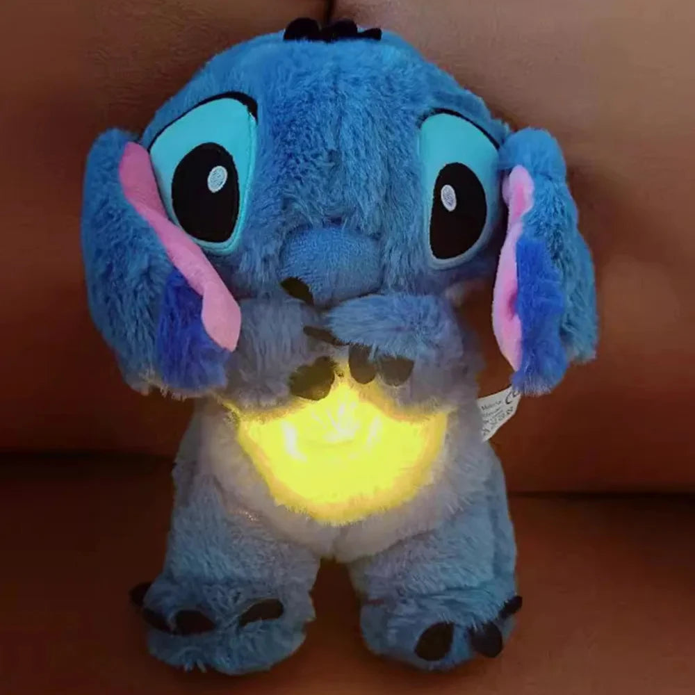 Peluche Stitch Kawaii – Muñeco Suave con Luz y Sonido