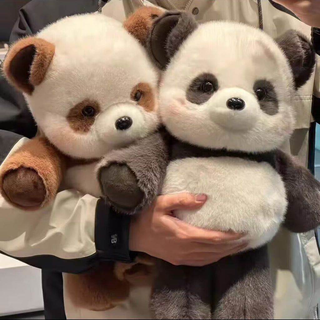 Peluche Panda Corredor Kawaii – Juguete Suave Interactivo