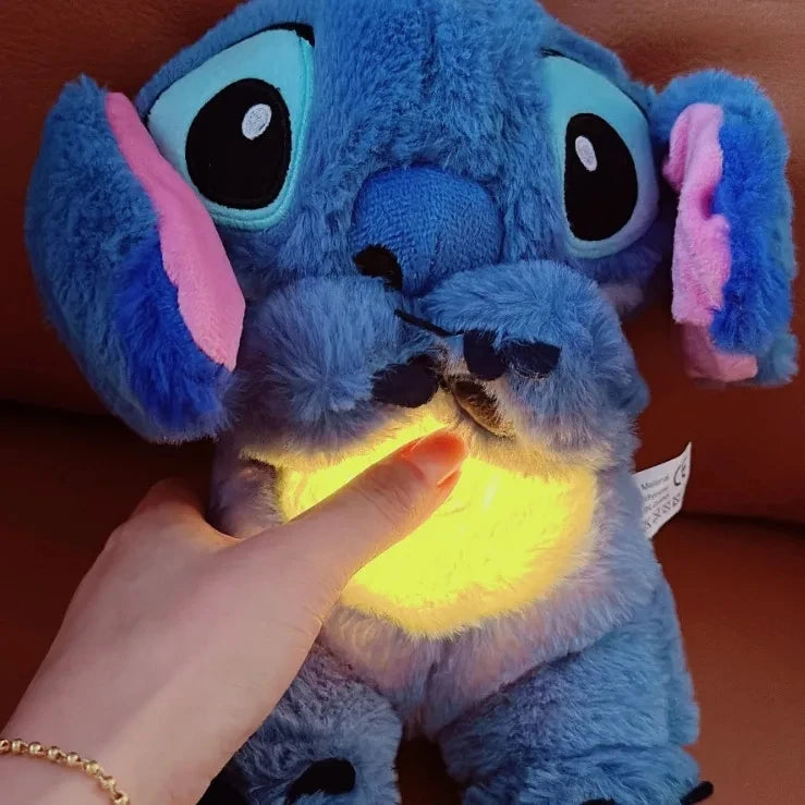 Peluche Stitch Kawaii – Muñeco Suave con Luz y Sonido