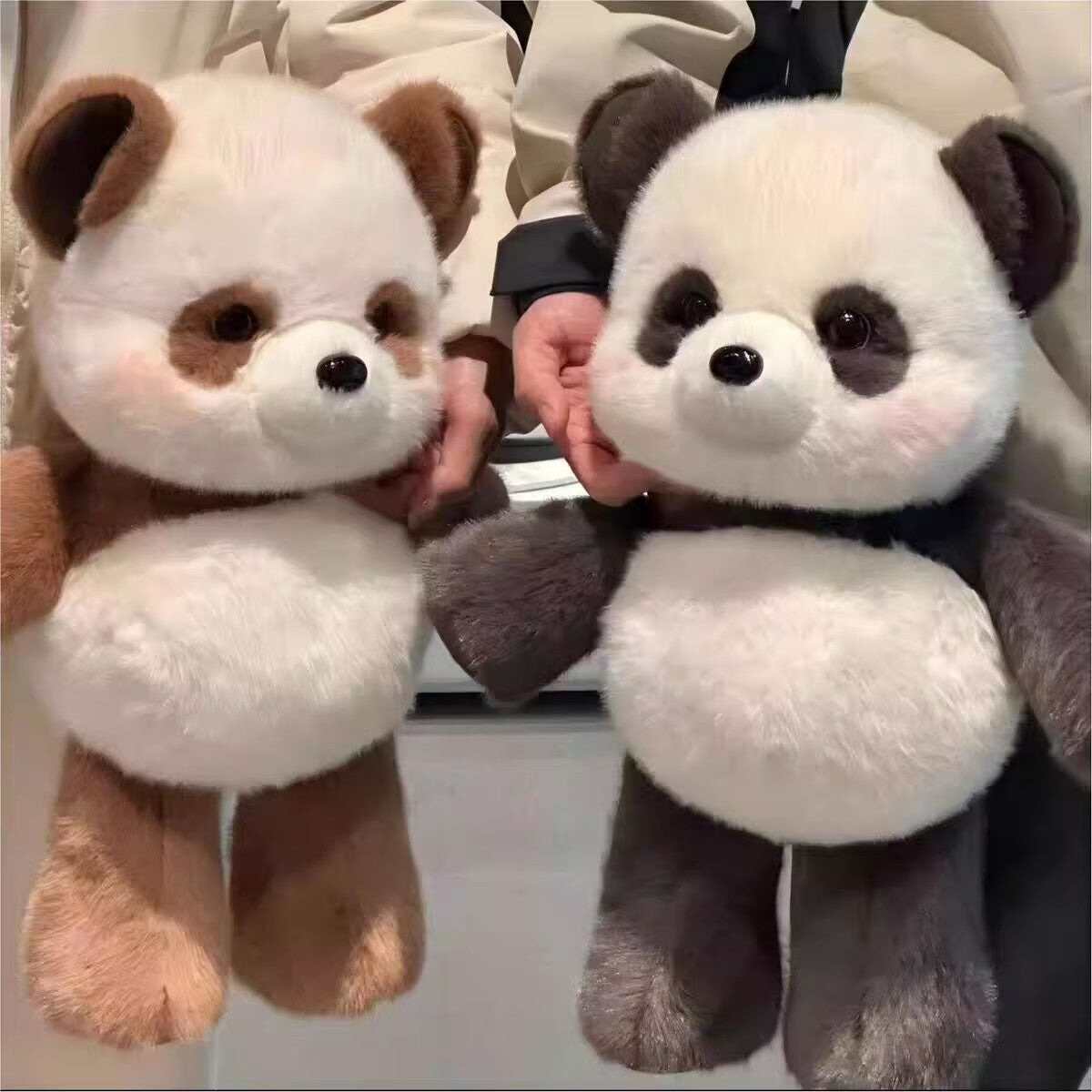 Peluche Panda Corredor Kawaii – Juguete Suave Interactivo