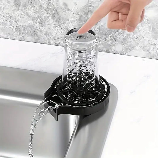 Limpiador Automático de Vasos - Lavado a Presión para Cocina
